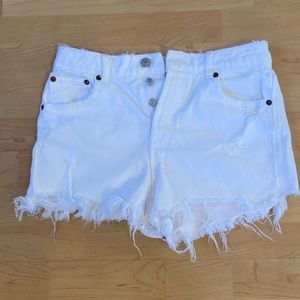 Women’s Zara Jean Shorts White